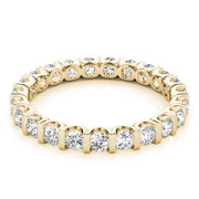 14K Yellow Gold 1 ct tw Diamond Wedding Ring