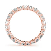 14K Rose Gold 1 ct tw Diamond Wedding Ring