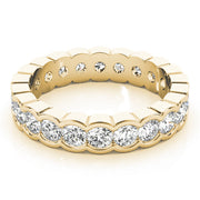 18K Yellow Gold 7/8 ct tw Diamond Wedding Ring