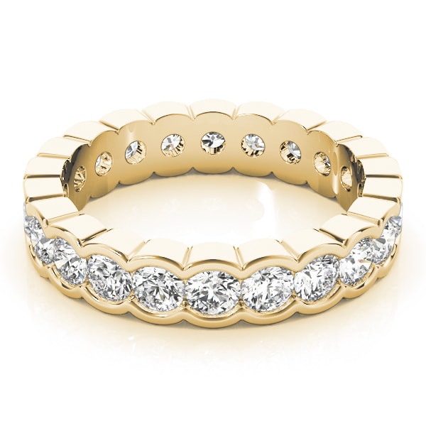 14K Yellow Gold 7/8 ct tw Diamond Wedding Ring
