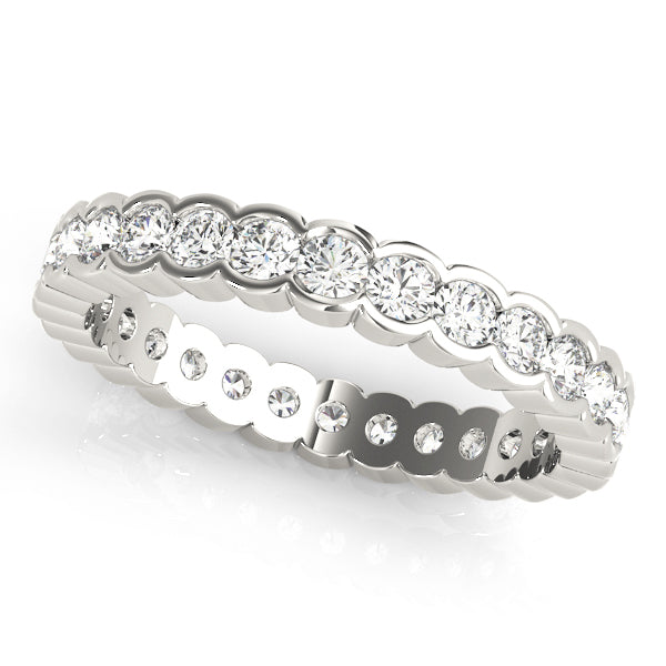 Platinum 7/8 ct tw Diamond Wedding Ring