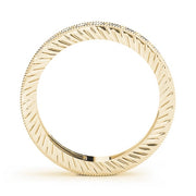 14K Yellow Gold 3/8 ct tw Diamond Wedding Ring