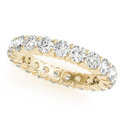 18K Yellow Gold 3 ct tw Diamond Wedding Ring