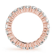 14K Rose Gold 3 ct tw Diamond Wedding Ring