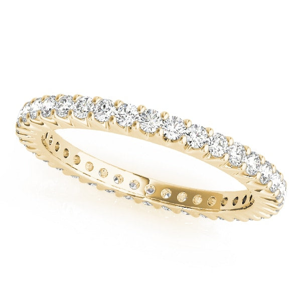14K Yellow Gold 7/8 ct tw Diamond Wedding Ring