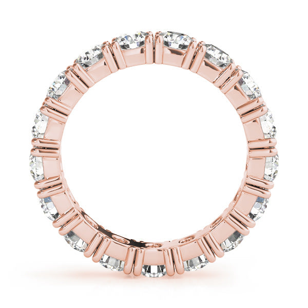 14K Rose Gold 2 3/8 ct tw Diamond Wedding Ring