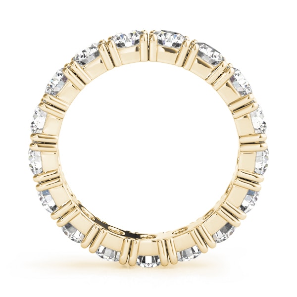 18K Yellow Gold 2 3/8 ct tw Diamond Wedding Ring