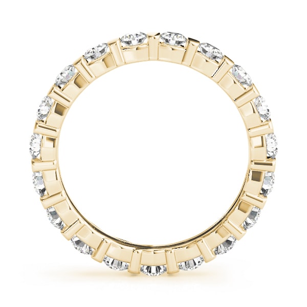 14K Yellow Gold 1 1/8 ct tw Diamond Wedding Ring