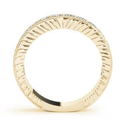 18K Yellow Gold 7/8 ct tw Diamond Wedding Ring