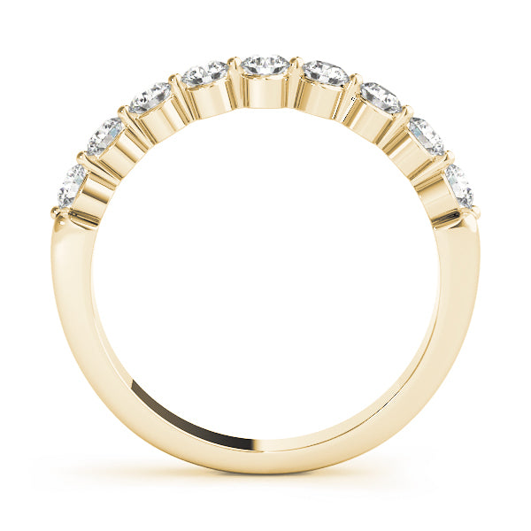 14K Yellow Gold 1/2 ct tw Diamond Wedding Ring