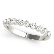 9-Diamond Round Wedding Ring
