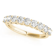 14K Yellow Gold 1 CT Diamond Wedding Band