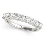 9-Diamond Round Wedding Ring