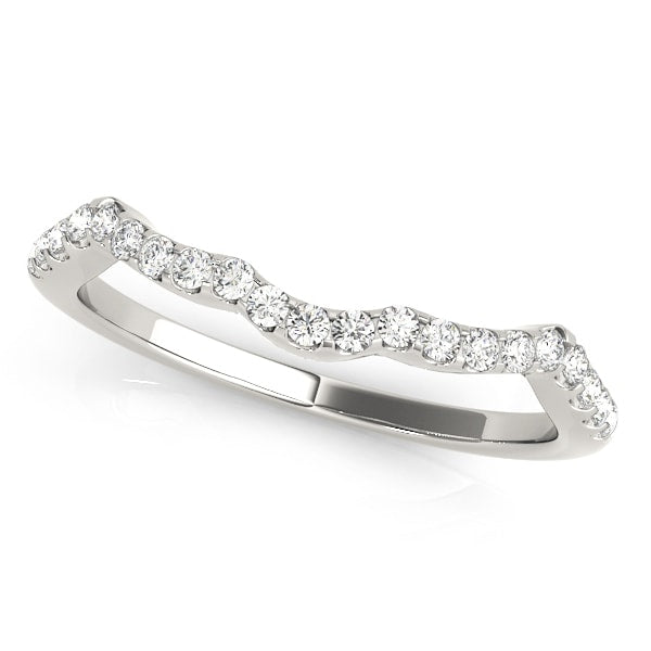 Platinum 1/5 ct tw Diamond Wedding Ring