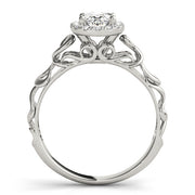 Halo Diamond Engagement Ring
