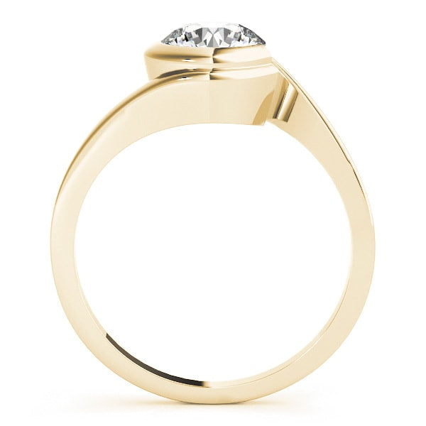 18K Yellow Gold 1/2 ct tw Solitaire Diamond Engagement Ring