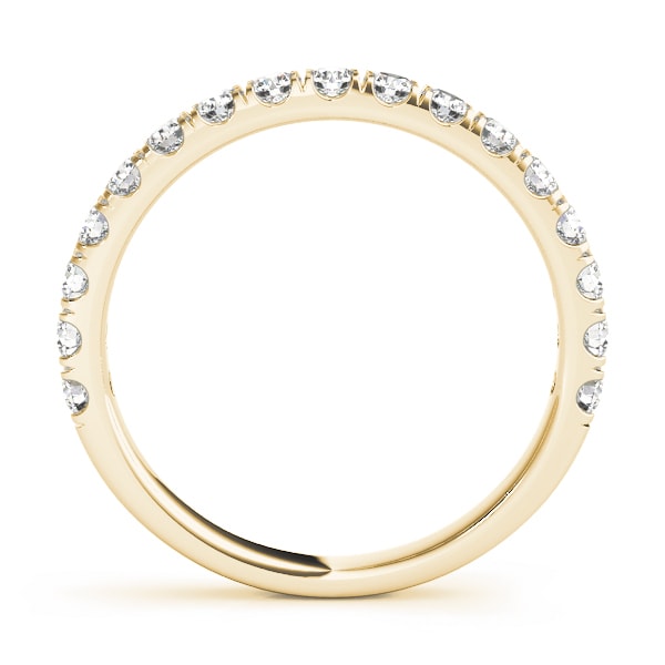 18K Yellow Gold 1 ct tw Diamond Wedding Ring