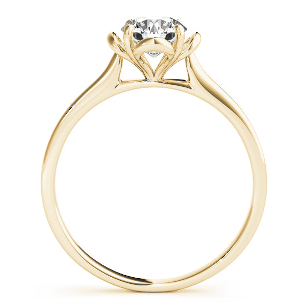14K Yellow Gold 1/3 ct tw Solitaire Diamond Engagement Ring