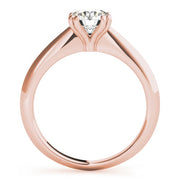 14K Rose Gold 1 ct tw Solitaire Diamond Engagement Ring