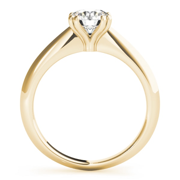 18K Yellow Gold 1 ct tw Solitaire Diamond Engagement Ring