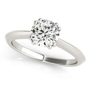 Platinum 1 ct tw Solitaire Diamond Engagement Ring