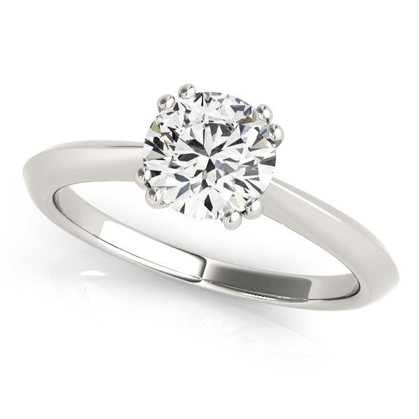 Platinum 1 ct tw Solitaire Diamond Engagement Ring