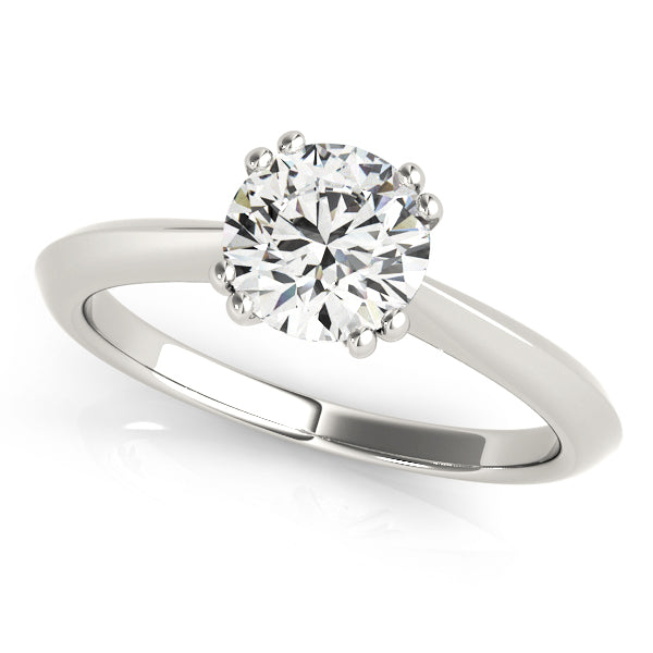 1.0 CT Round Diamond Solitaire Ring | Wedding Ready