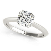 1.0 CT Round Diamond Solitaire Ring | Wedding Ready