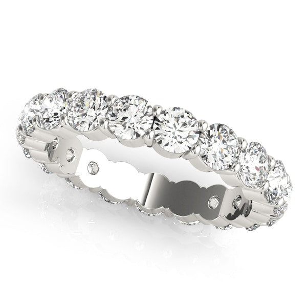 14K White Gold 1/2 ct tw Diamond Wedding Ring