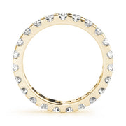 18K Yellow Gold 1/4 ct tw Diamond Wedding Ring
