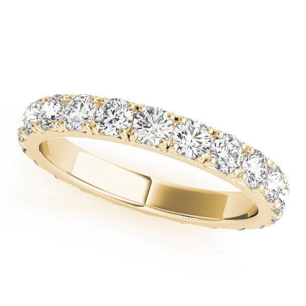 14K Yellow Gold 1/2 ct tw Diamond Wedding Ring