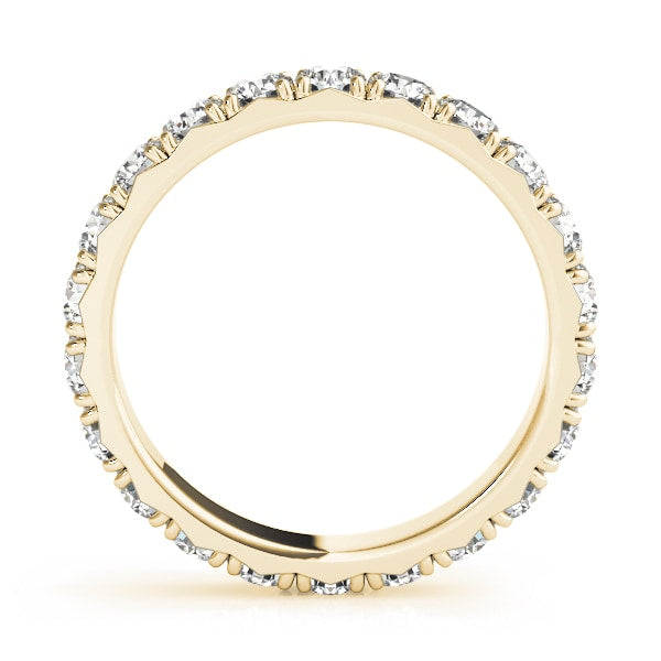 18K Yellow Gold 1/2 ct tw Diamond Wedding Ring