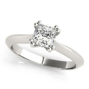 14K White Gold 5/8 ct tw Solitaire Diamond Engagement Ring