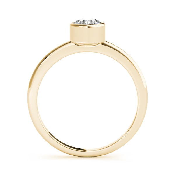 18K Yellow Gold 1/2 ct tw Solitaire Diamond Engagement Ring