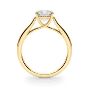 14K Yellow Gold 1 1/2 ct tw Solitaire Diamond Engagement Ring