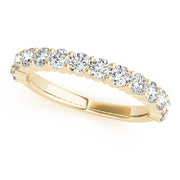 14K Yellow Gold 1 CT Diamond Wedding Band