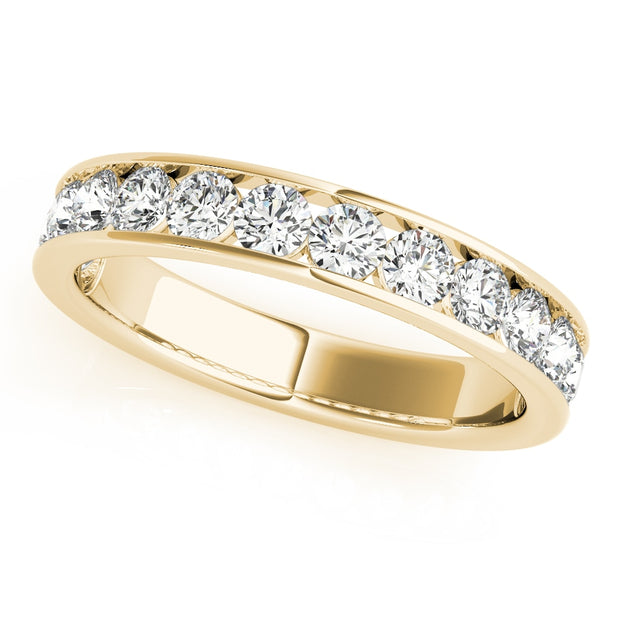 14K Yellow Gold 1 ct tw Diamond Wedding Ring