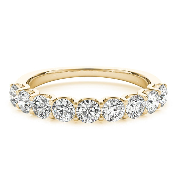 18K Yellow Gold 1 ct tw Diamond Wedding Ring