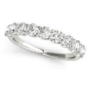 9-Diamond Round Wedding Ring