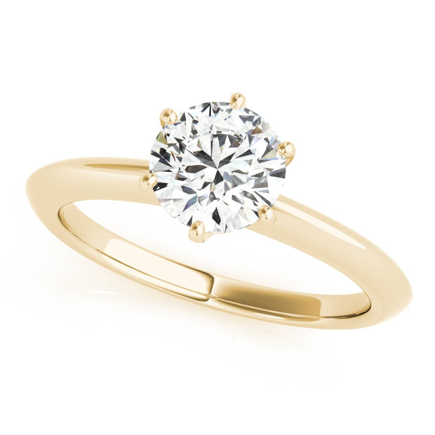 14K Yellow Gold 1 ct tw Solitaire Diamond Engagement Ring