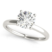 Platinum 1 ct tw Solitaire Diamond Engagement Ring