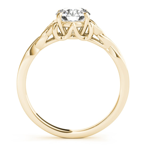 18K Yellow Gold 1/2 ct tw Solitaire Diamond Engagement Ring