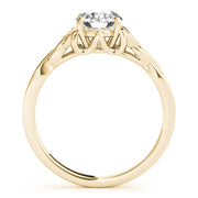 18K Yellow Gold 1/2 ct tw Solitaire Diamond Engagement Ring