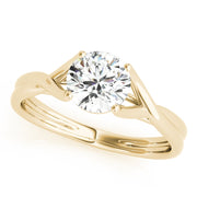 14K Yellow Gold 1 ct tw Solitaire Diamond Engagement Ring