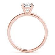 14K Rose Gold 1 ct tw Solitaire Diamond Engagement Ring