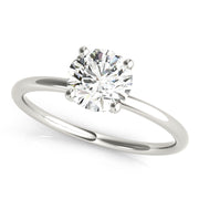 1.0 CT Round Diamond Engagement Solitaire Ring