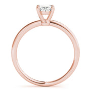 18K Rose Gold 1/4 ct tw Solitaire Diamond Engagement Ring