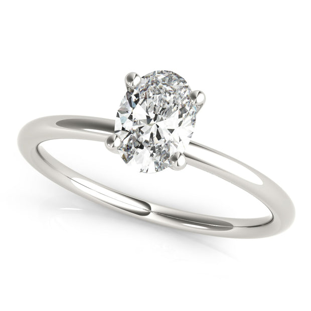 Solitaire Diamond Engagement Ring