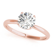 14K Rose Gold 1 1/4 ct tw Solitaire Diamond Engagement Ring