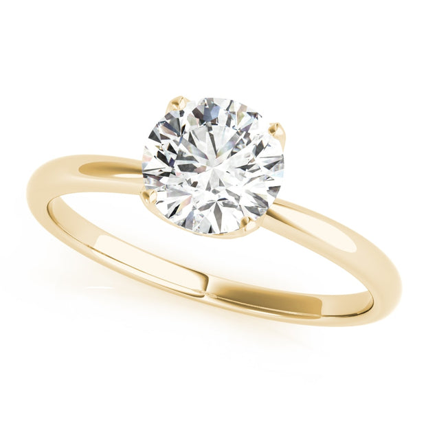 18K Yellow Gold 1 1/4 ct tw Solitaire Diamond Engagement Ring